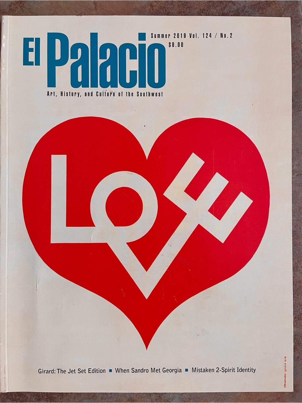 El Palacio: art, history & culture of the southwest. vol. 124 No. 2